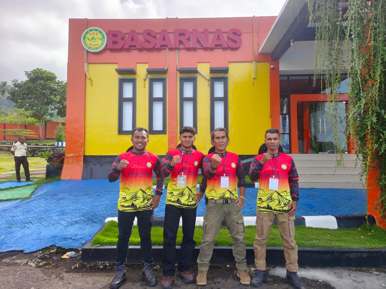 ERT NHM Turut Partisipasi dalam Pelatihan Jungle Rescue Basarnas Ternate