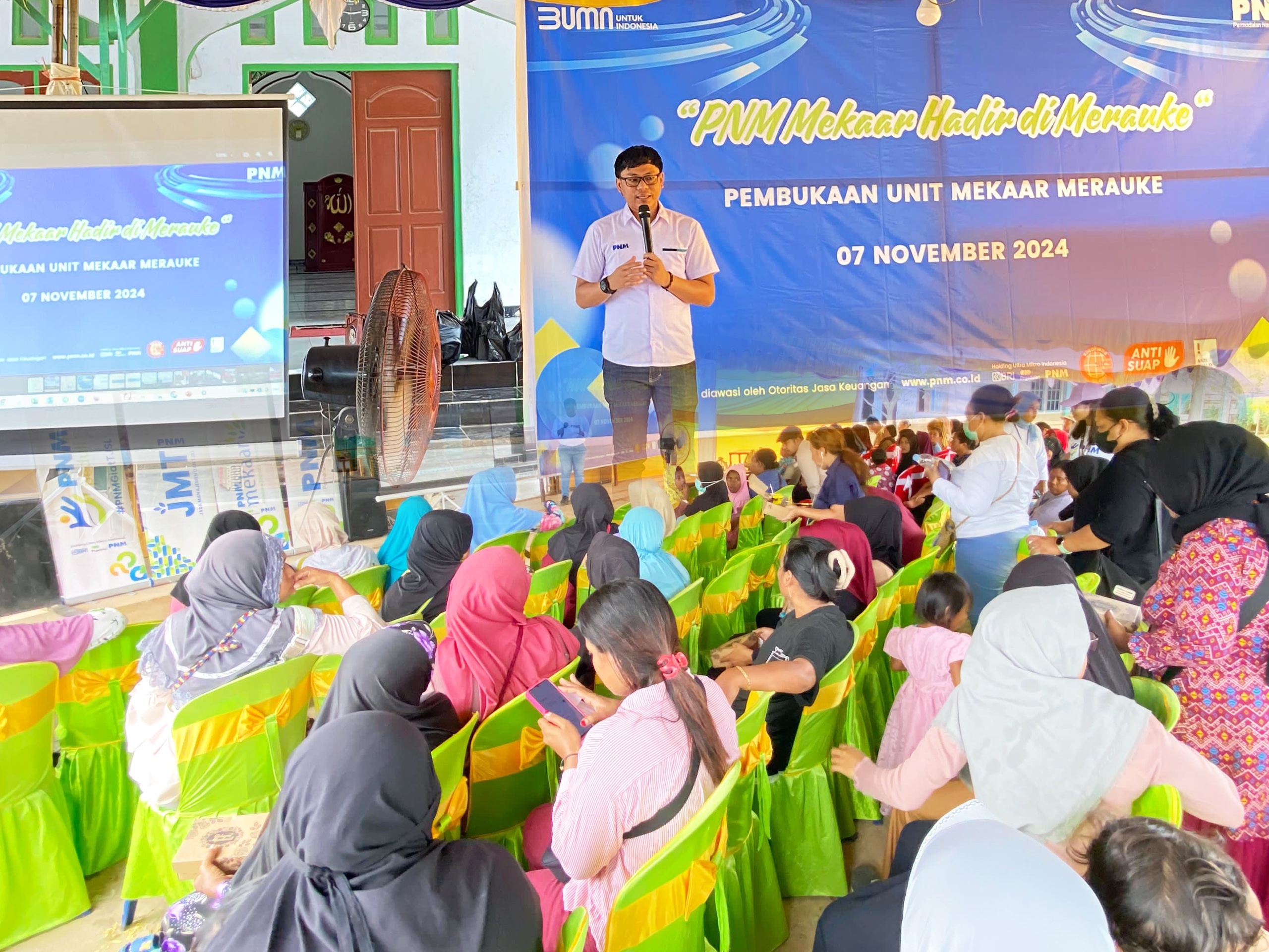 Ibu-ibu di Merauke Merapat, PNM Kembali Buka Unit Mekaar di 3T