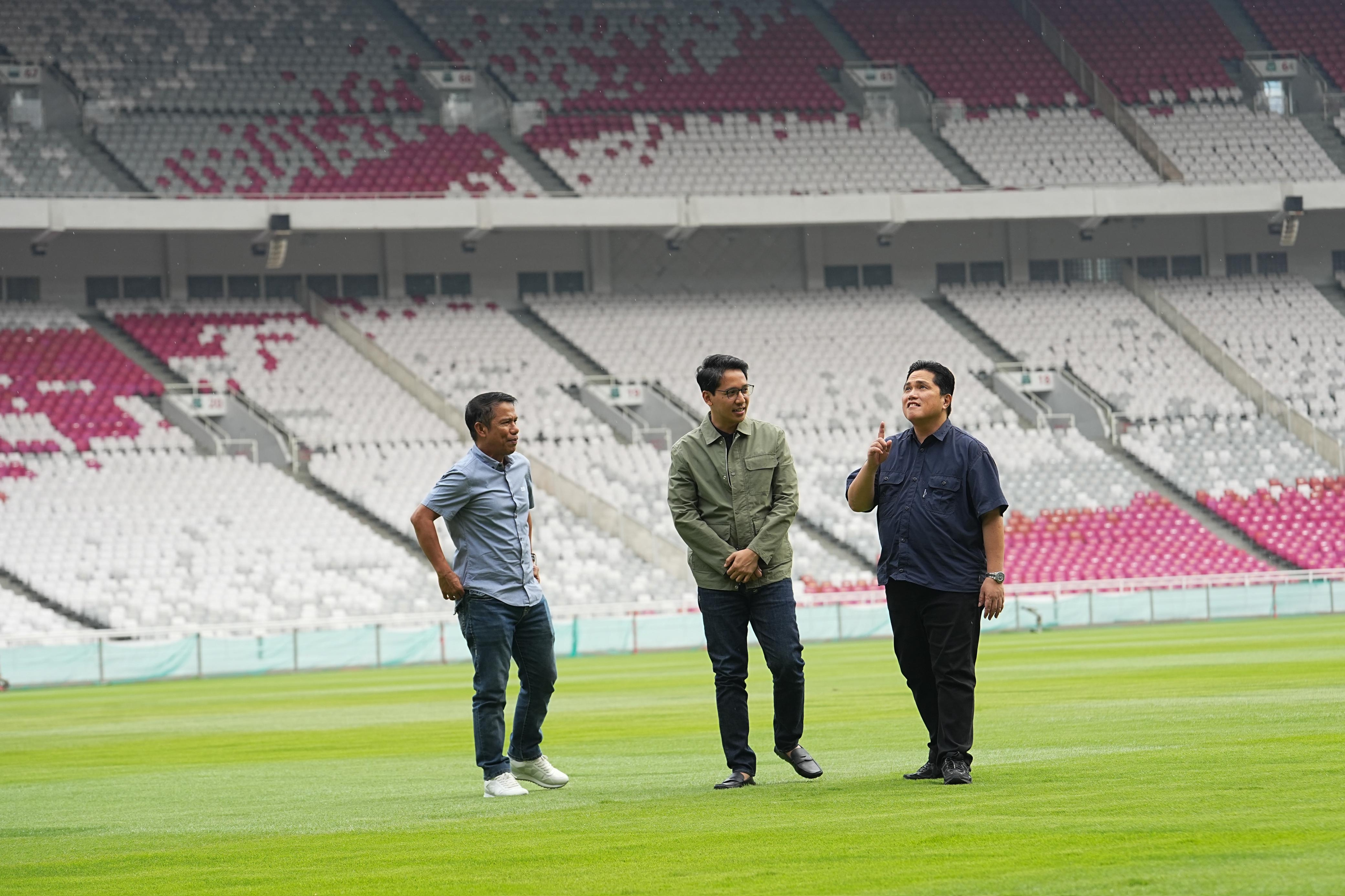 Erick Thohir Tegaskan Suporter Timnas Indonesia dan Lawan tak Perlu Takut Datang ke GBK