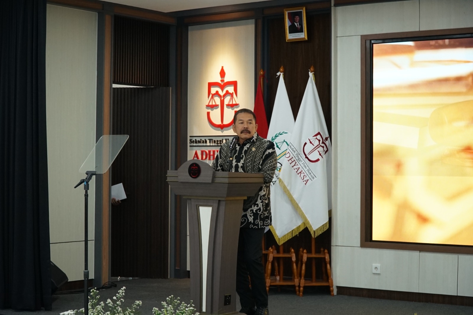 Jaksa Agung Resmikan Gedung Baru Kampus STIH Adhyaksa