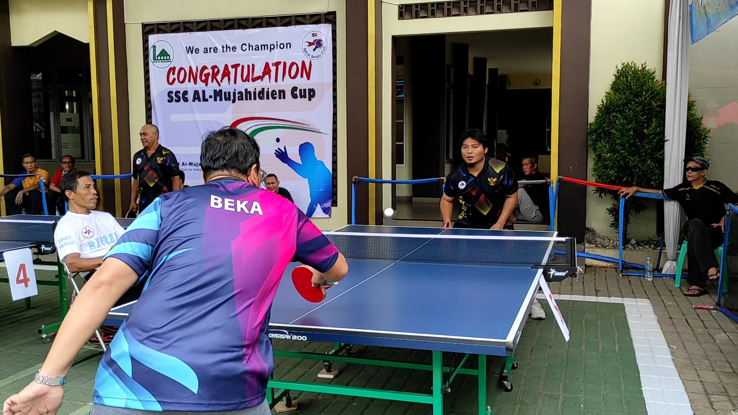 Turnamen Tenis Meja SSC Al-Mujahidien Cup 2024 Resmi Digelar