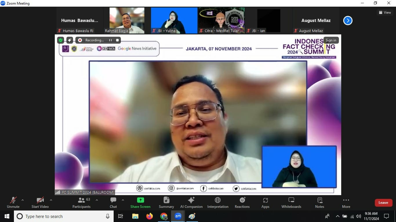 Cegah Hoaks dan Politik SARA, Bawaslu Ajak Masyarakat Awasi Kampanye Pilkada Serentak 2024