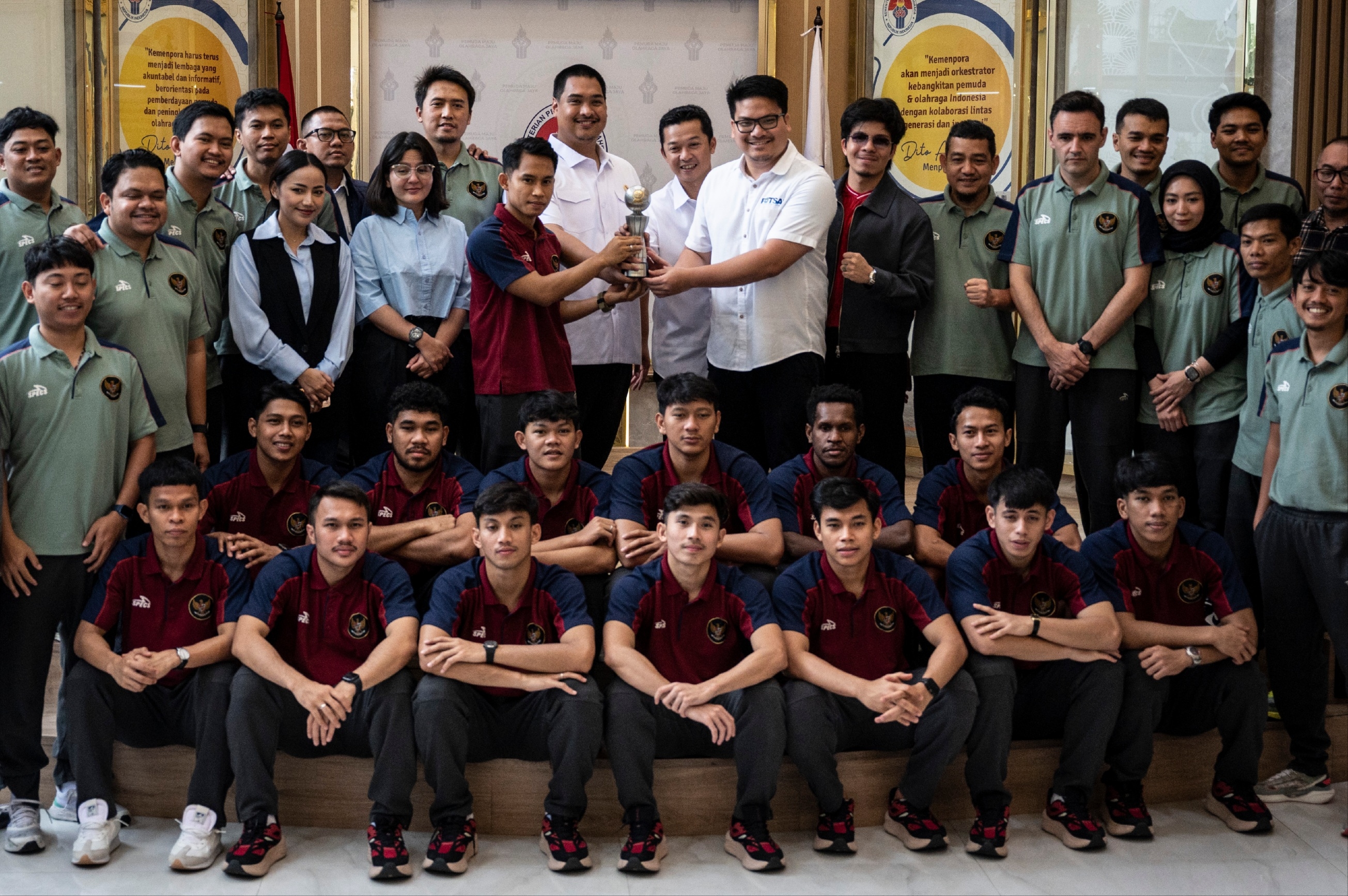 Menpora Guyur Rp7,5 Miliar untuk Timnas Futsal Indonesia Juara ASEAN Championship 2024