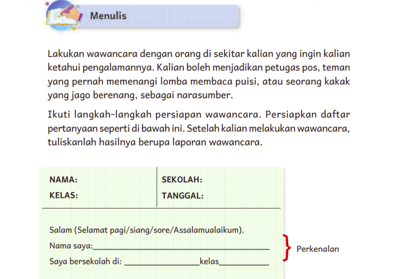 Lengkap! Kunci Jawaban Bahasa Indonesia Kelas 4 Halaman 92 Kurikulum Merdeka