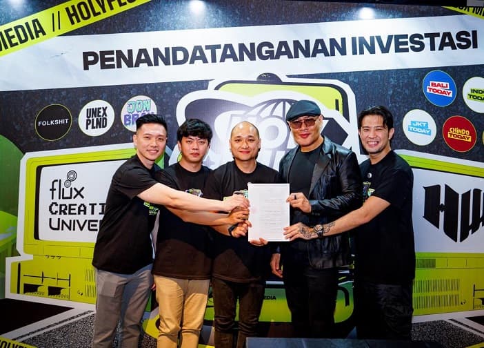 Deddy Corbuzier Resmikan Holyflux, Siap Jadi Ekosistem Media Digital Terbesar di Indonesia