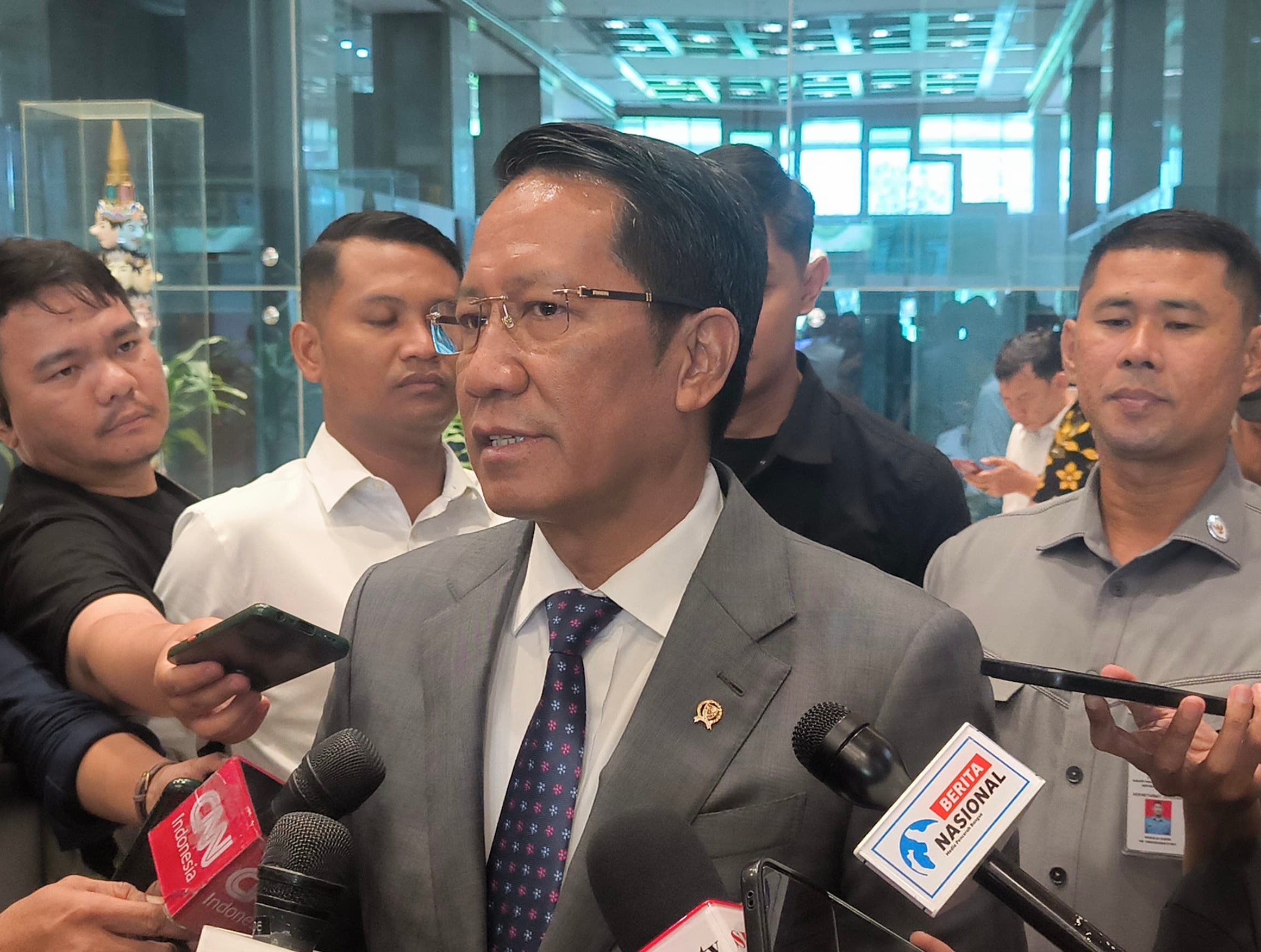 Menkum Supratman Tegaskan 44.000 Napi yang Dapat Amnesti Tak Terkait Kasus Korupsi