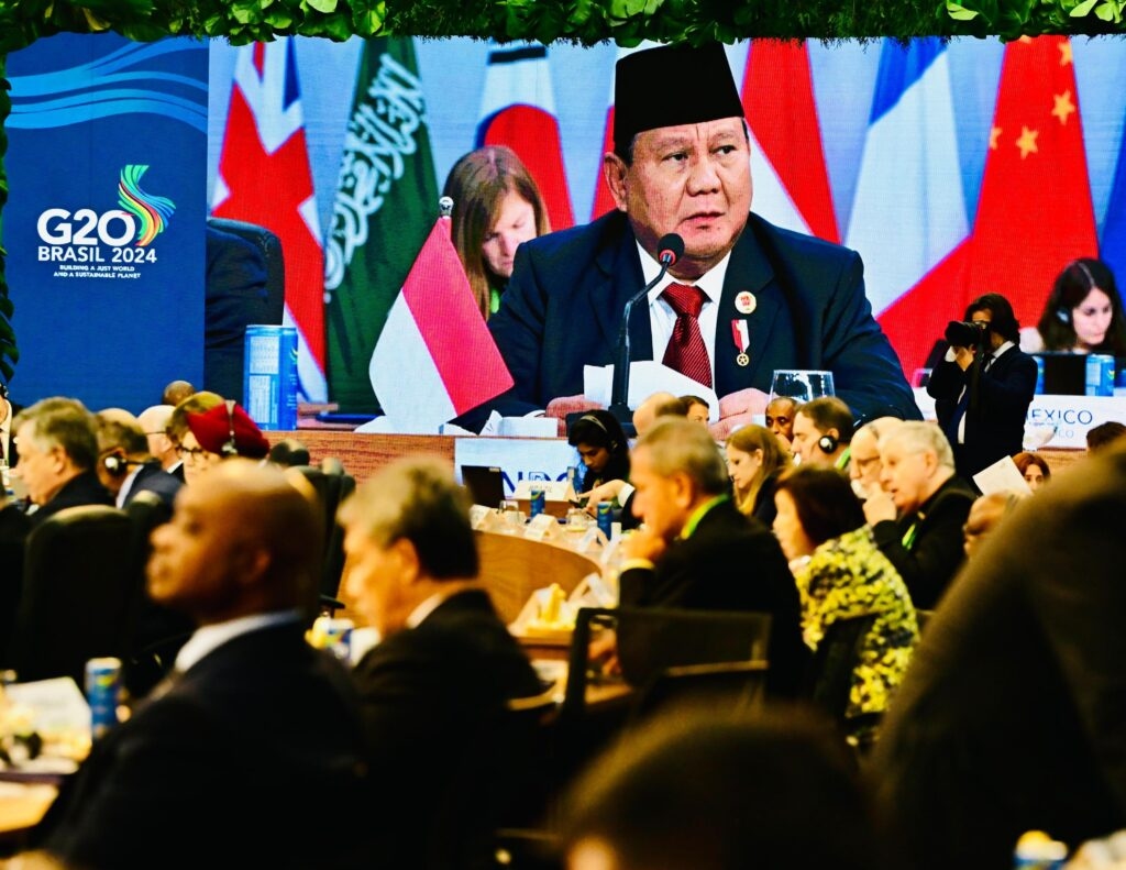 Di KTT G20 Brasil, Prabowo Tekankan Pengentasan Kemiskinan dan Kelaparan Jadi Prioritas Nasional