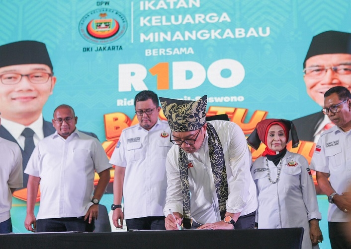 IKM Pastikan Satu Juta Orang Minang di Jakarta Coblos Ridwan Kamil-Suswono