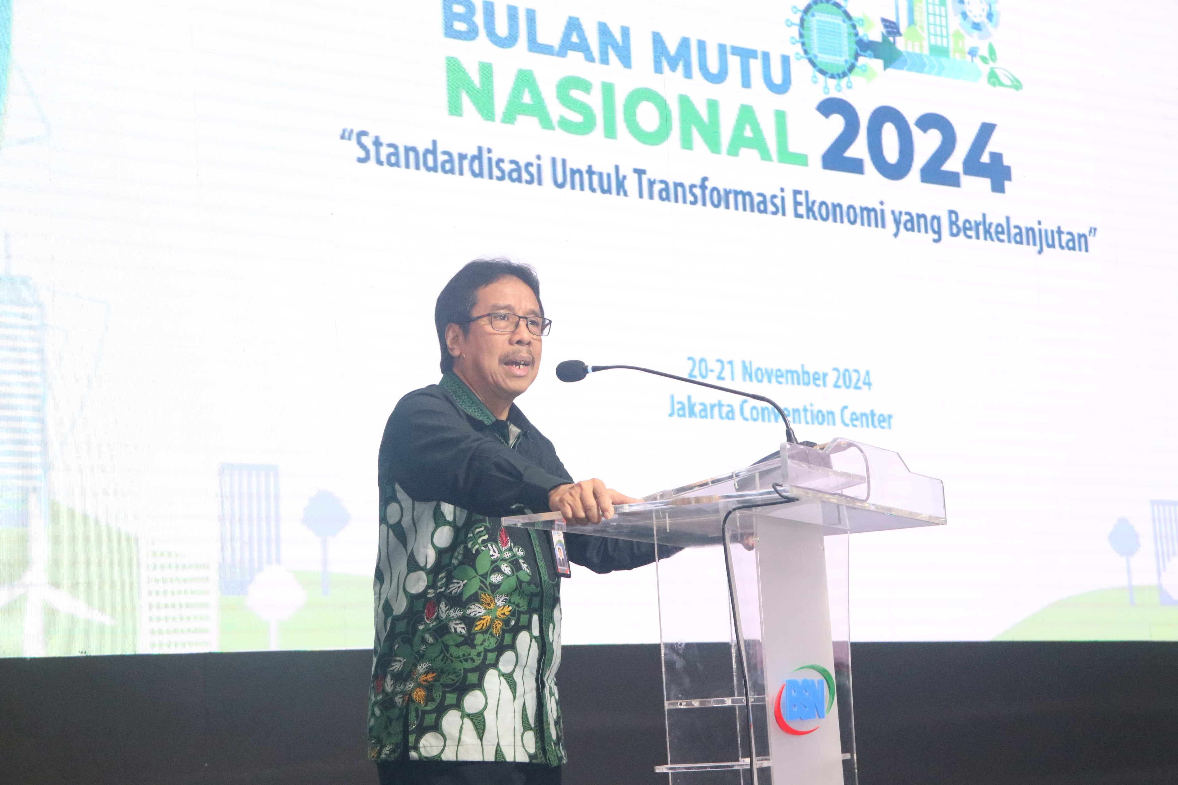 Peringatan Bulan Mutu Nasional 2024, Standardisasi untuk Transformasi Ekonomi yang Berkelanjutan