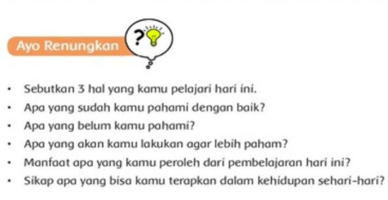 Kunci Jawaban Tema 5 Kelas 6 SD Halaman 102 Tematik Subtema 2