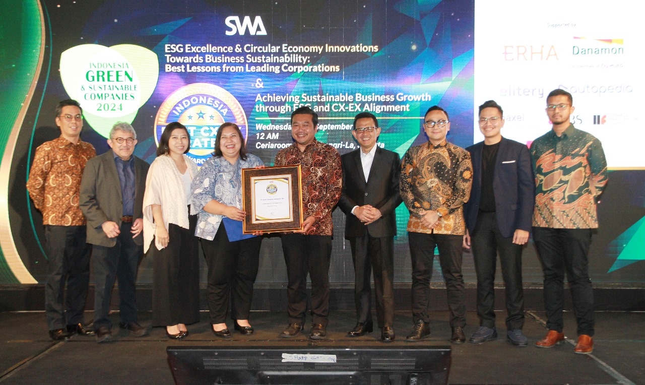 Danamon Sabet Penghargaan pada SWA Indonesia Best CX-EX Strategy 2024