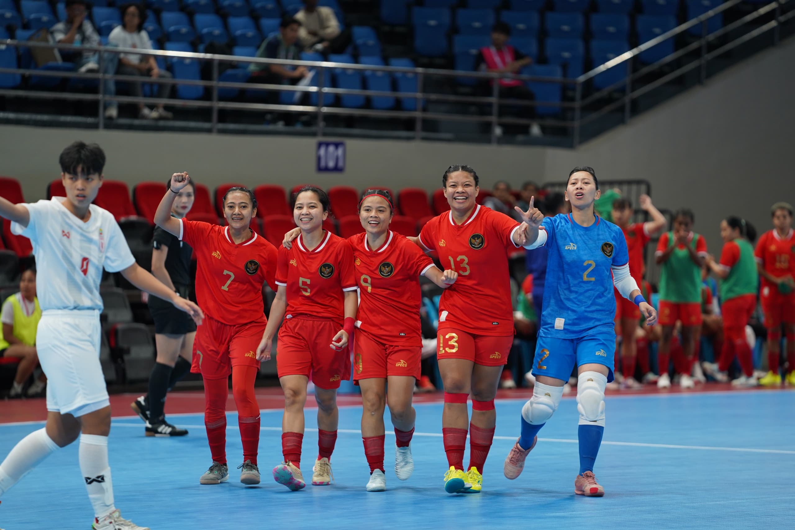 ASEAN Futsal Championship: Taklukkan Myanmar, Timnas Futsal Putri Indonesia Raih Posisi 3