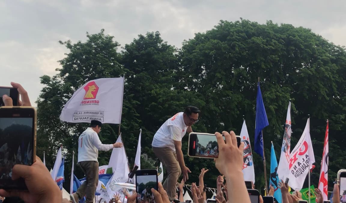 Orasi Ridwan Kamil-Suswono di Kampanye Akbar: Kami Adalah Pemimpin yang Pancasila