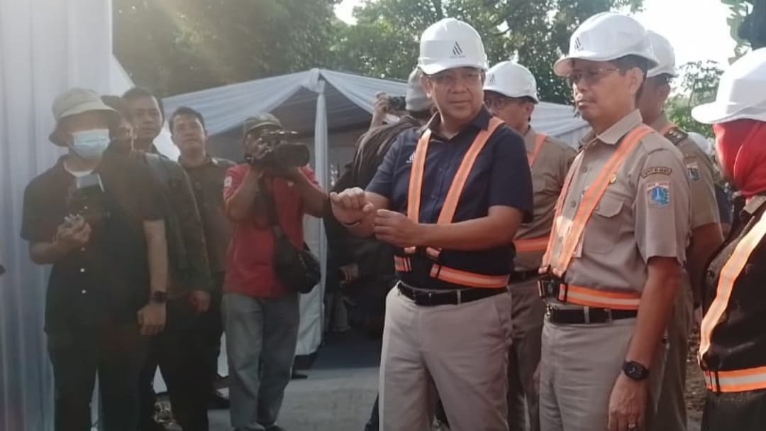 Dukung Kedaulatan Air Jakarta 2030, PAM Jaya Bangun Instalasi Pengolahan Air Ciliwung di Jaksel