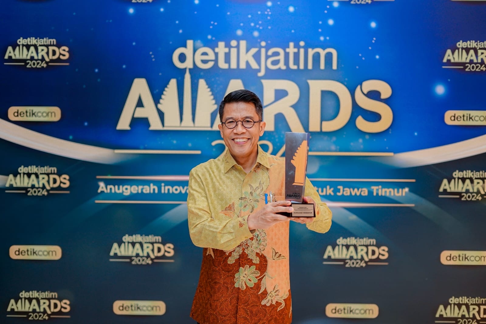 Mukhamad Misbakhun Sabet detikJatim Awards 2024 atas Inovasi di Sektor Keuangan dan Pelayanan Publik