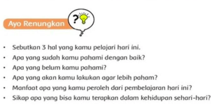 Kunci Jawaban Tema 5 Kelas 6 Halaman 102 pada Buku Tematik