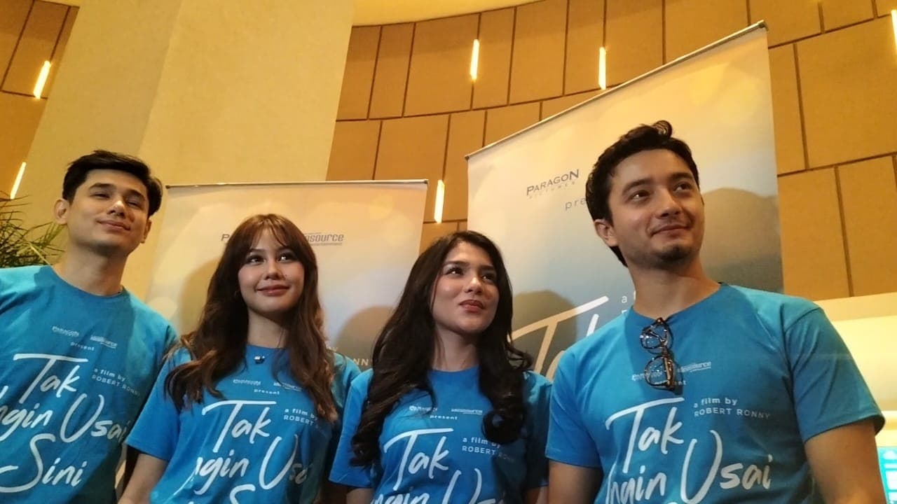 Vanesha Prescilla Adu Akting dengan Bryan Domani di Film Tak Ingin Usai Di Sini