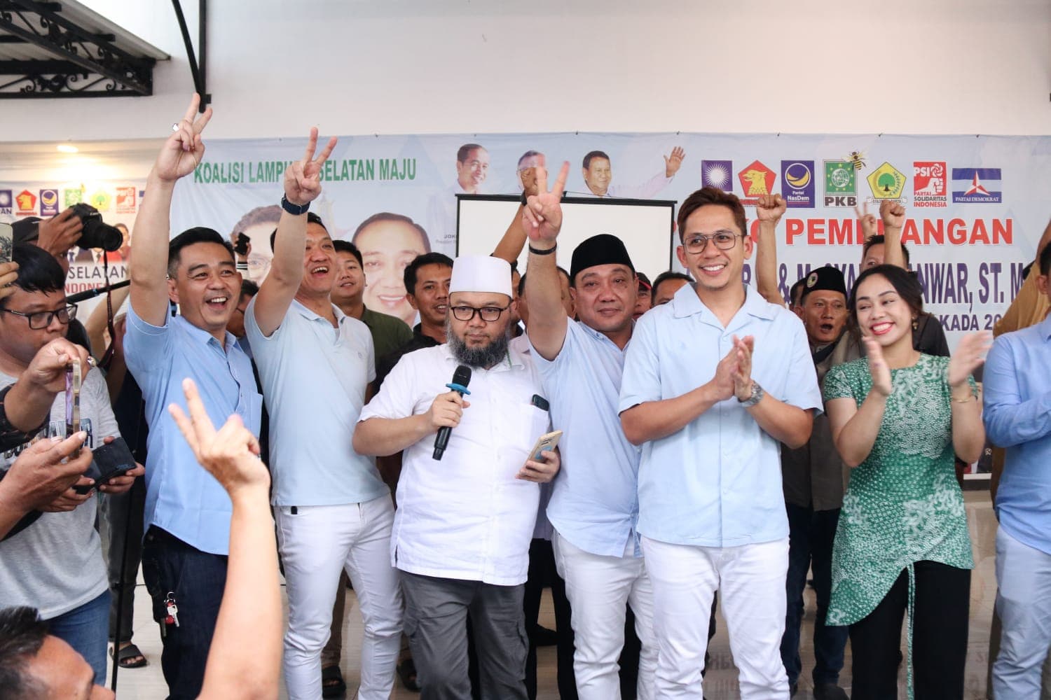 Dipercaya 68 Persen Pemilih, Egi-Syaiful Komitmen Wujudkan Perubahan Lamsel