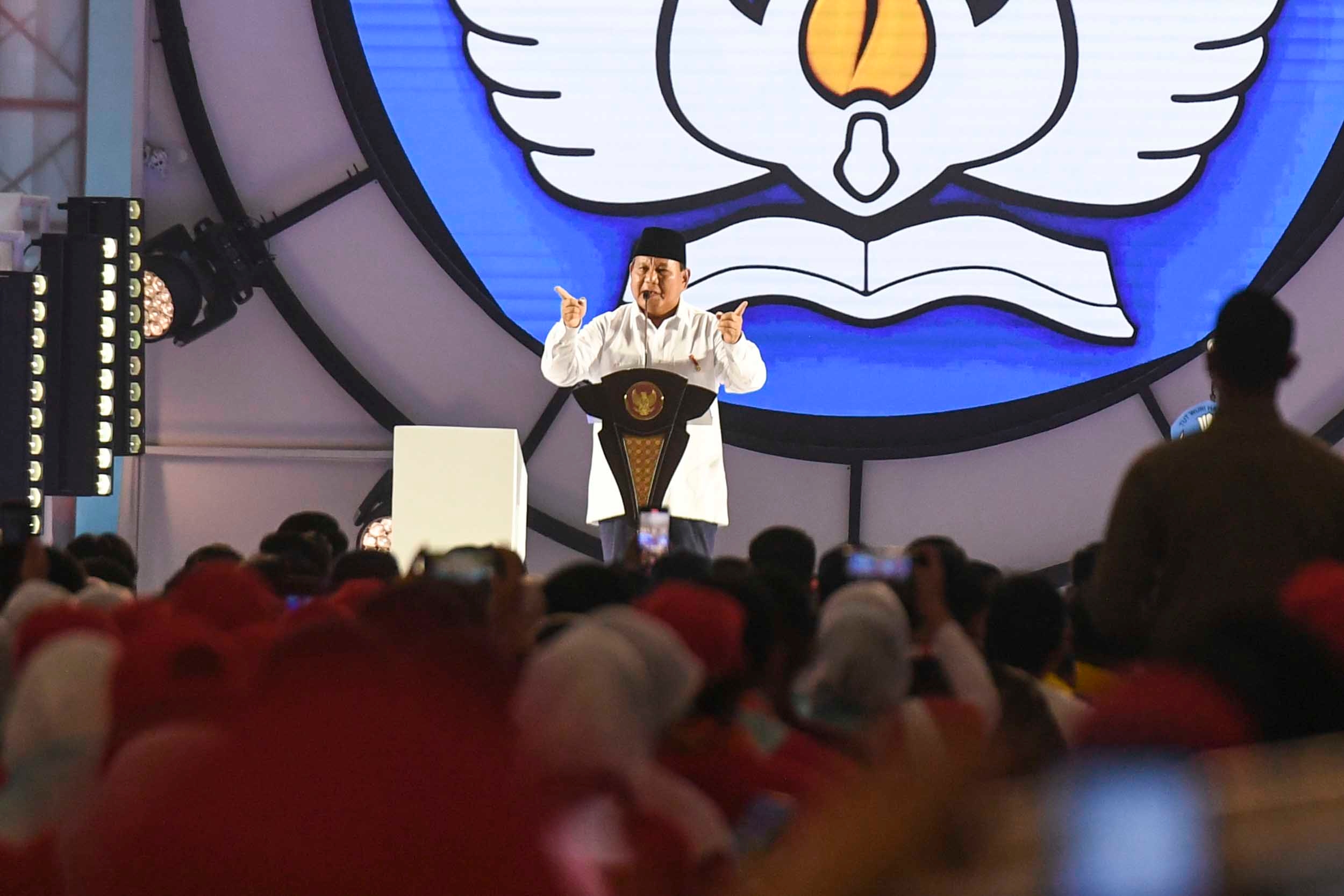 Prabowo: Indonesia Disegani Dunia Karena Punya Ekonomi yang Stabil