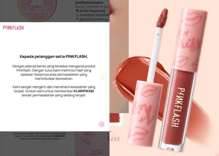 Klarifikasi Resmi Pinkflash Soal Produk yang Dinyatakan Berbahaya oleh BPOM
