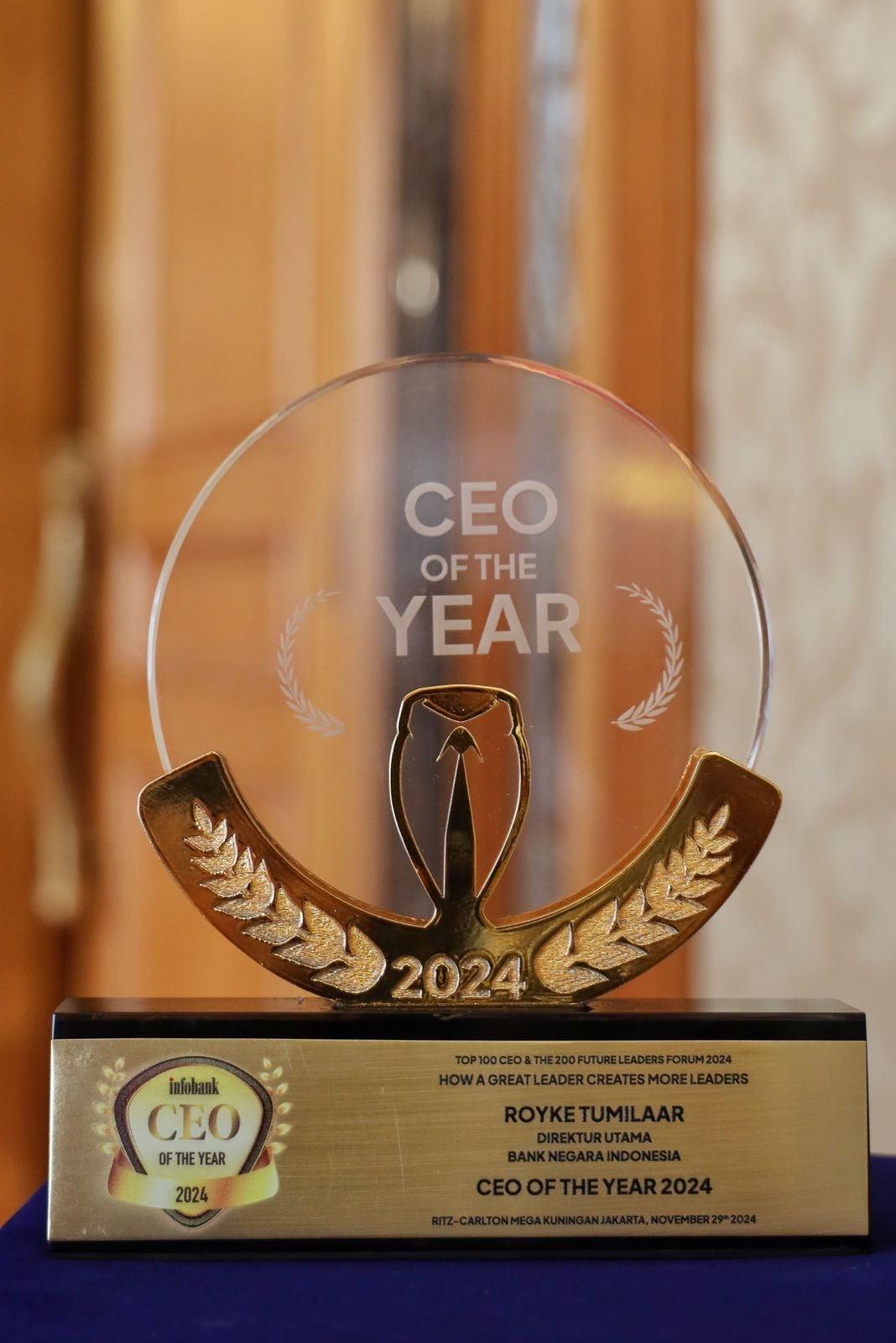 Royke Tumilaar CEO of The Year 2024, Jadi Tokoh Berpengaruh di Industri Perbankan RI