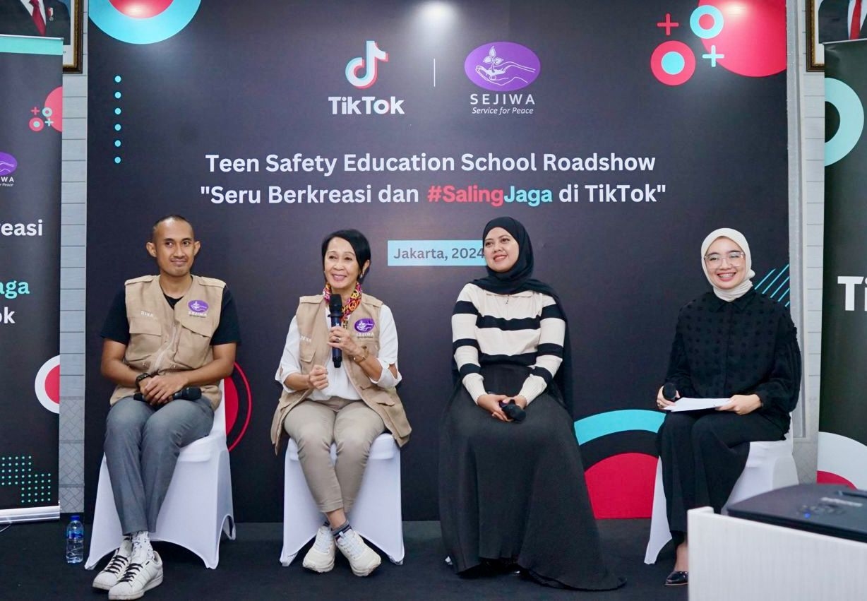 Gelar Roadshow di SMAN 73 Jakarta, TikTok dan SEJIWA Foundation Dorong Kemampuan Bersosialisasi Remaja