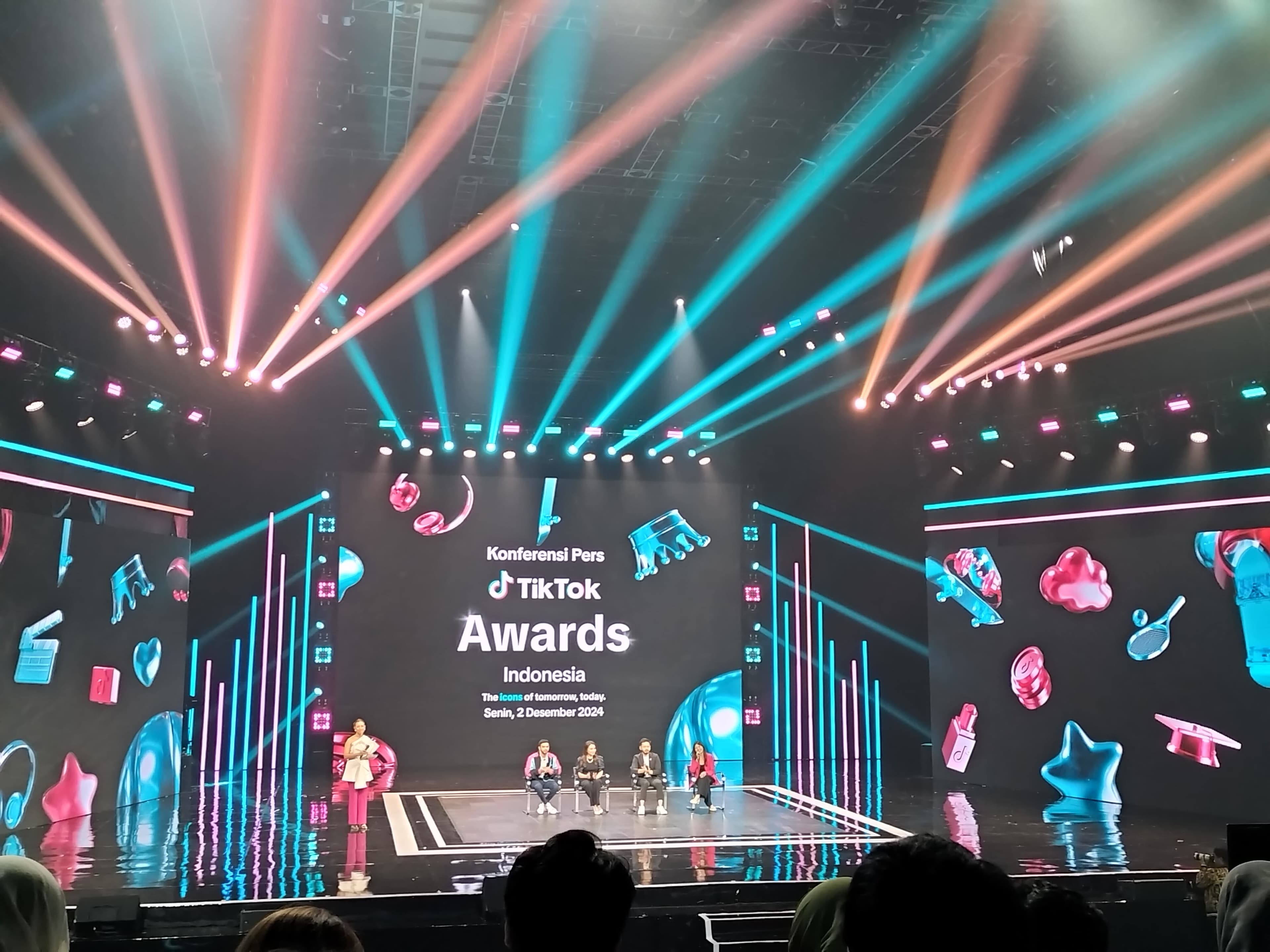 TikTok Awards Indonesia 2024 Digelar 13 Desember, Ini Daftar Nominasinya