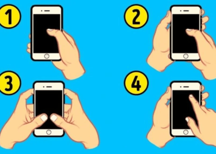 Tes kepribadian Gambar: Cara Memegang Ponsel Bisa Ungkap Tingkat Kecerdasan Anda