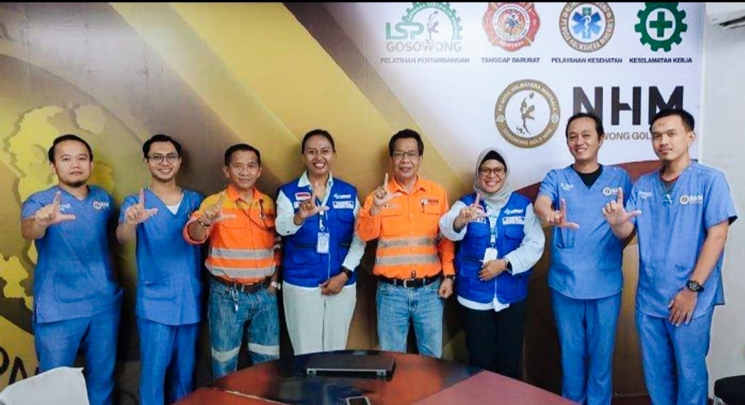 Klinik Pratama Gosowong PT NHM Raih Sertifikasi Akreditasi Utama Kemenkes RI 2024