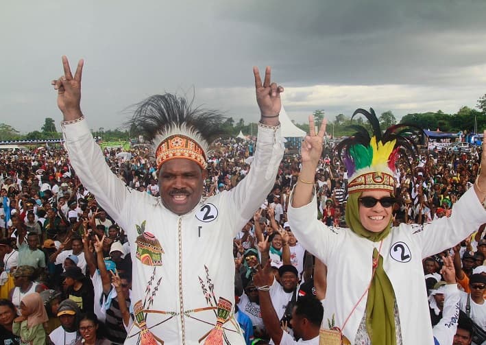 Tim Hukum Maximus-Peggi Kembali Temukan Dugaan Manipulasi Suara di Distrik Mimika Timur Jauh