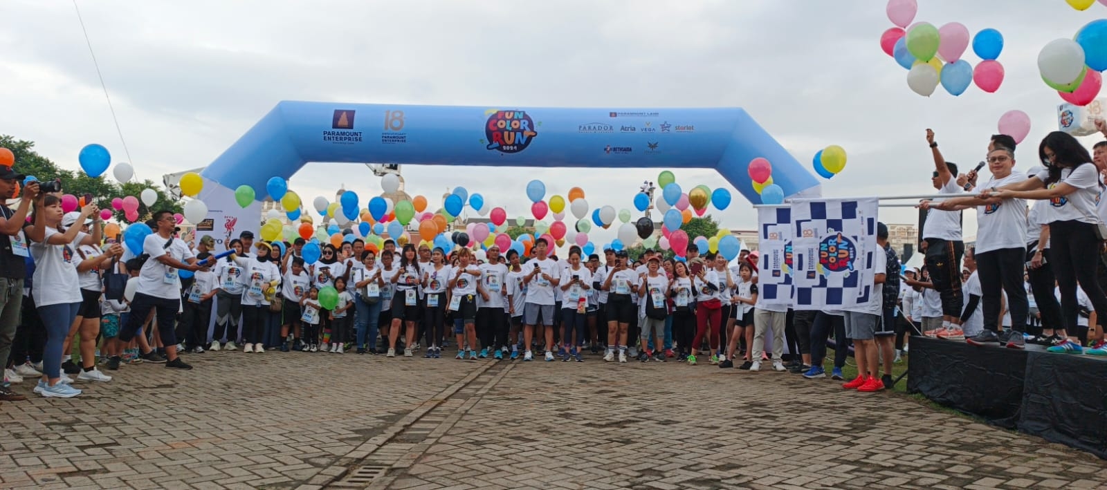 Paramount Enterprise Ultah ke-18 Hadirkan Padi Reborn hingga Gelar Fun Color Run