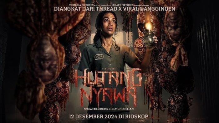 Sinopsis Film Hutang Nyawa, Kisah Nyata Thread Horor Viral yang Dibintangi Rachel Vennya