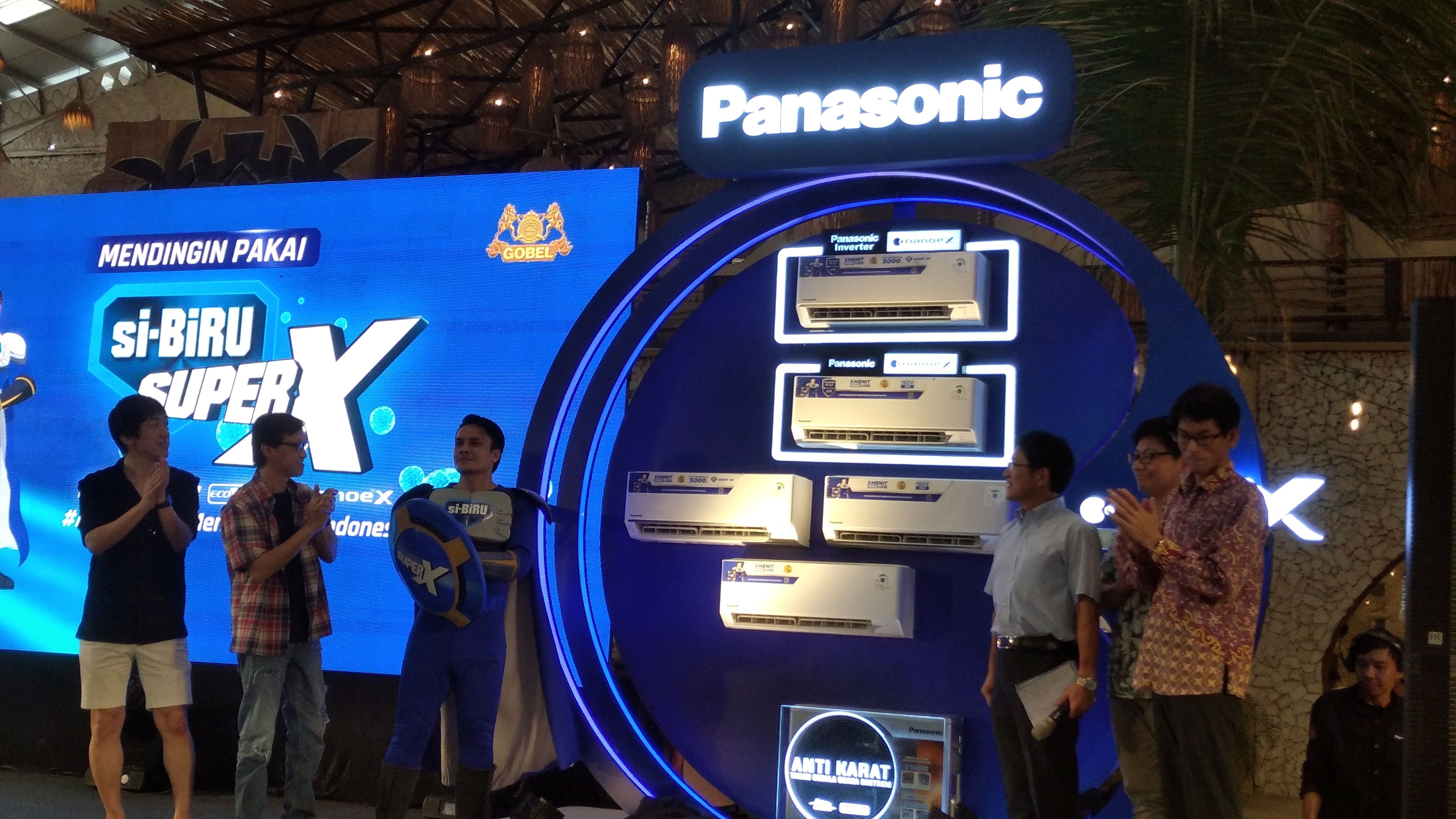 Panasonic Gobel Luncurkan si-BIRU SUPER X, AC Generasi Terbaru Pendingin Ruangan dalam 5 Menit