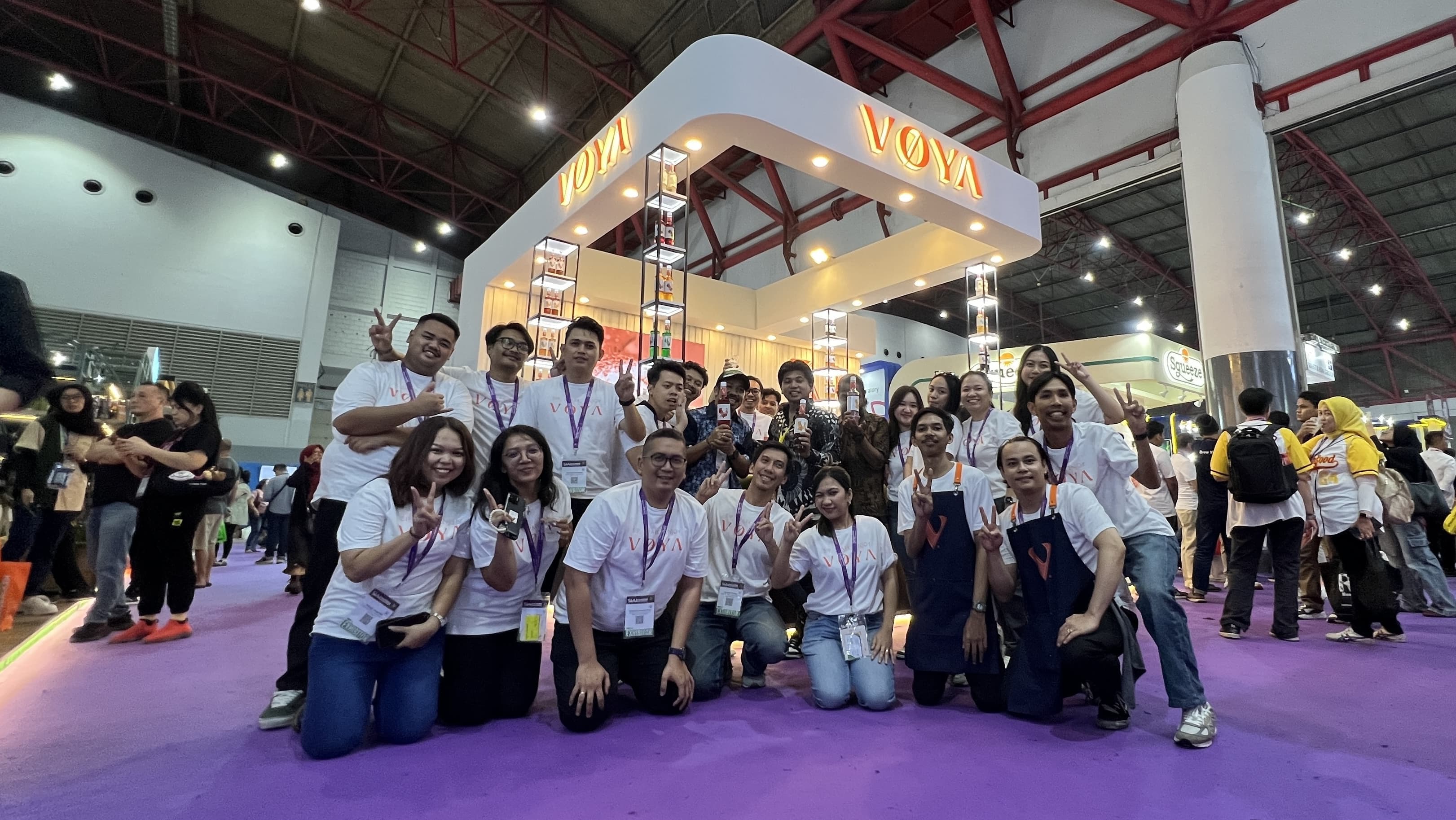 Voya Resmi Diluncurkan di SIAL Interfood 2024, Sirup dengan Gula Alami Tanpa Pemanis Buatan