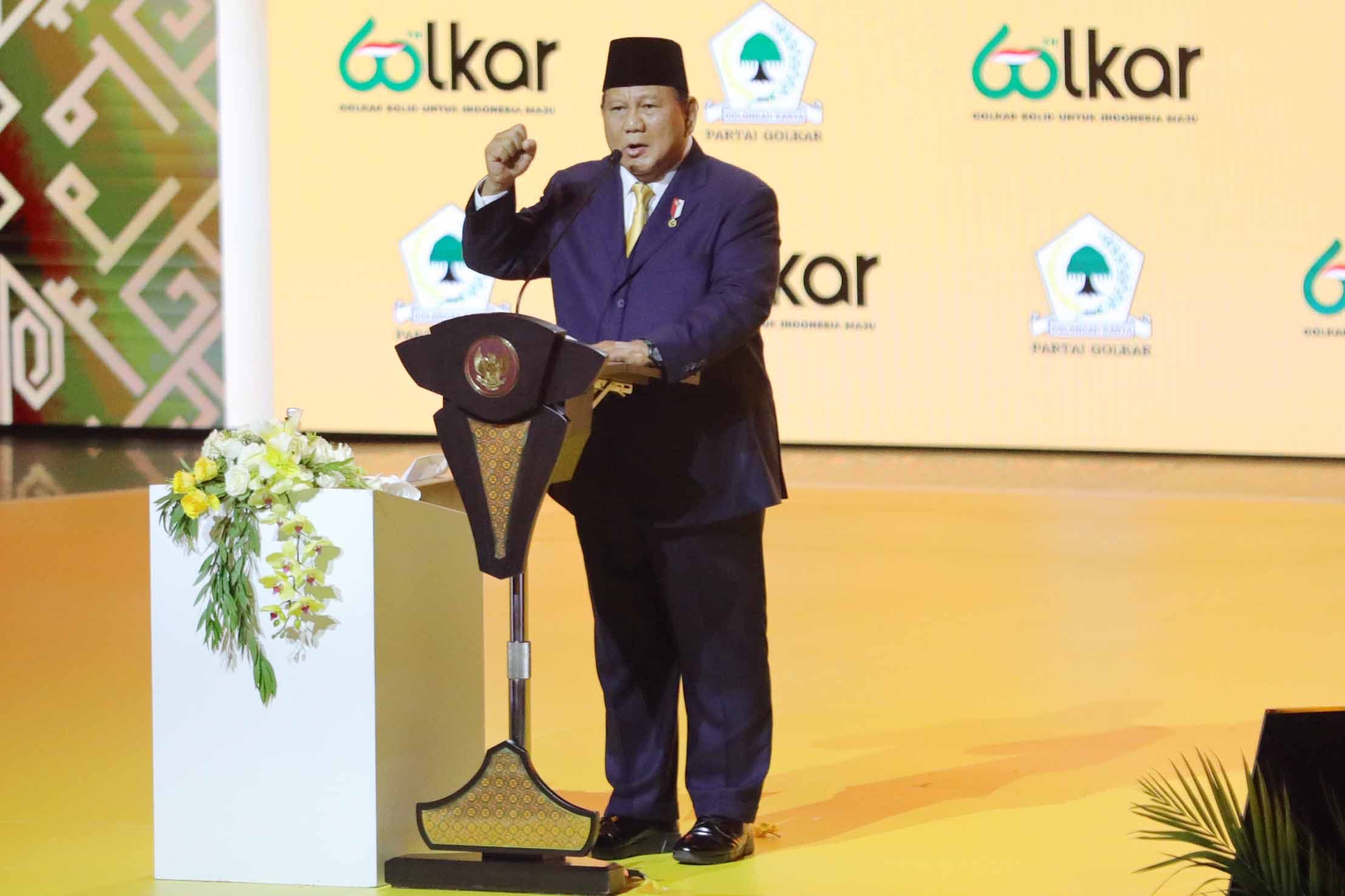 Prabowo ke Caleg dan Cakada yang Gagal: Jatuh Itu Biasa, Jangan Menyerah