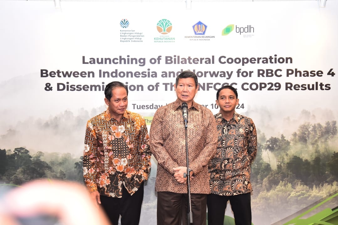 Indonesia Luncurkan RBC-4 dan Sosialisasikan Hasil COP29 untuk Hadapi Perubahan Iklim