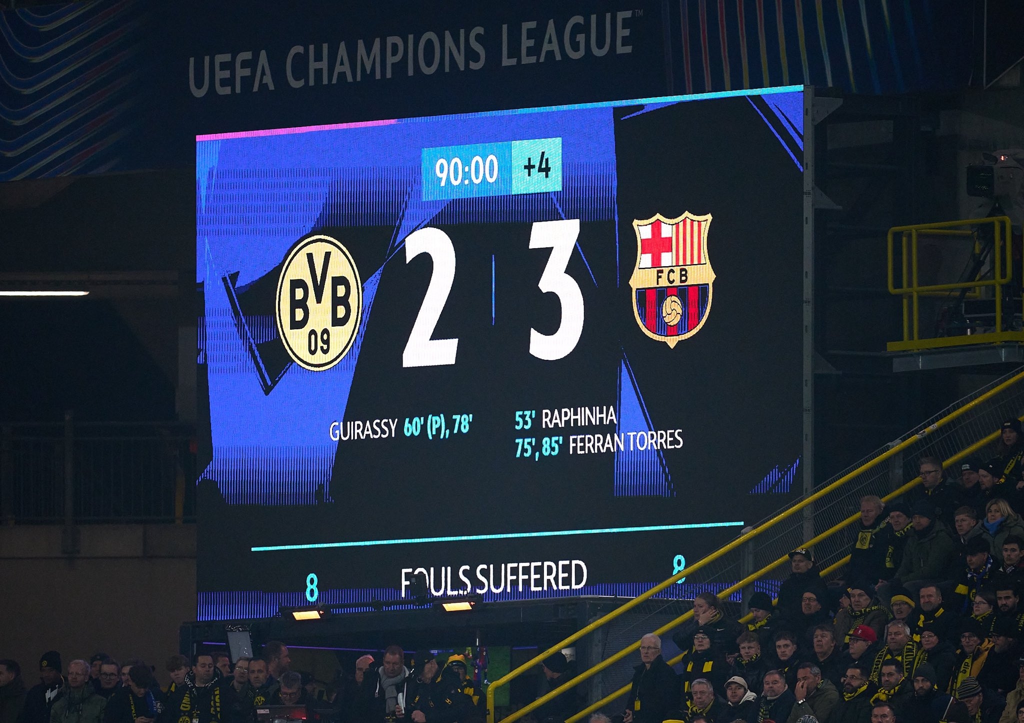 Hasil dan Klasemen Liga Champions: Barcelona ke Posisi 2, Man City Terlempar ke Peringkat 22