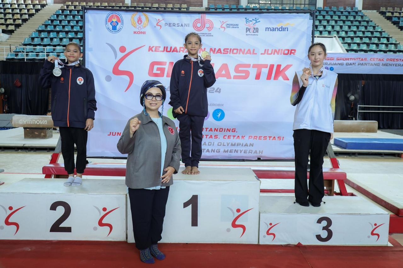 Kejurnas Junior Gimnastik 2024 Rampung, Ajang Seleksi Promosi-Degradasi Pelatnas Senam