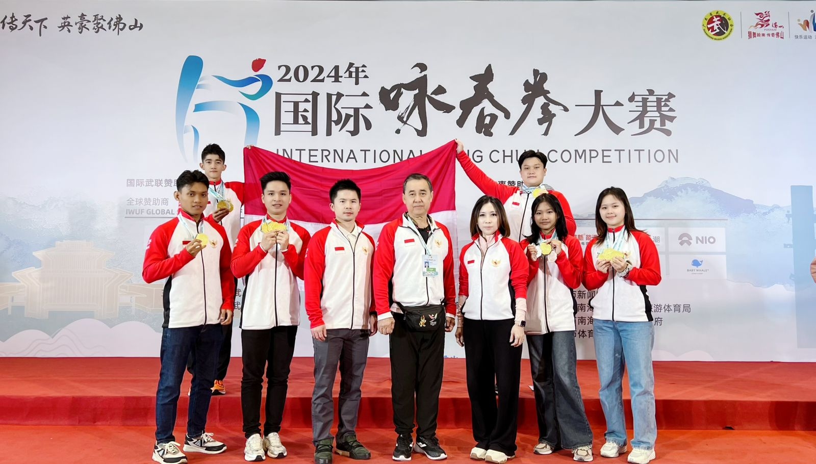 Indonesia Boyong 11 Emas di International Wing Chun Competition 2024