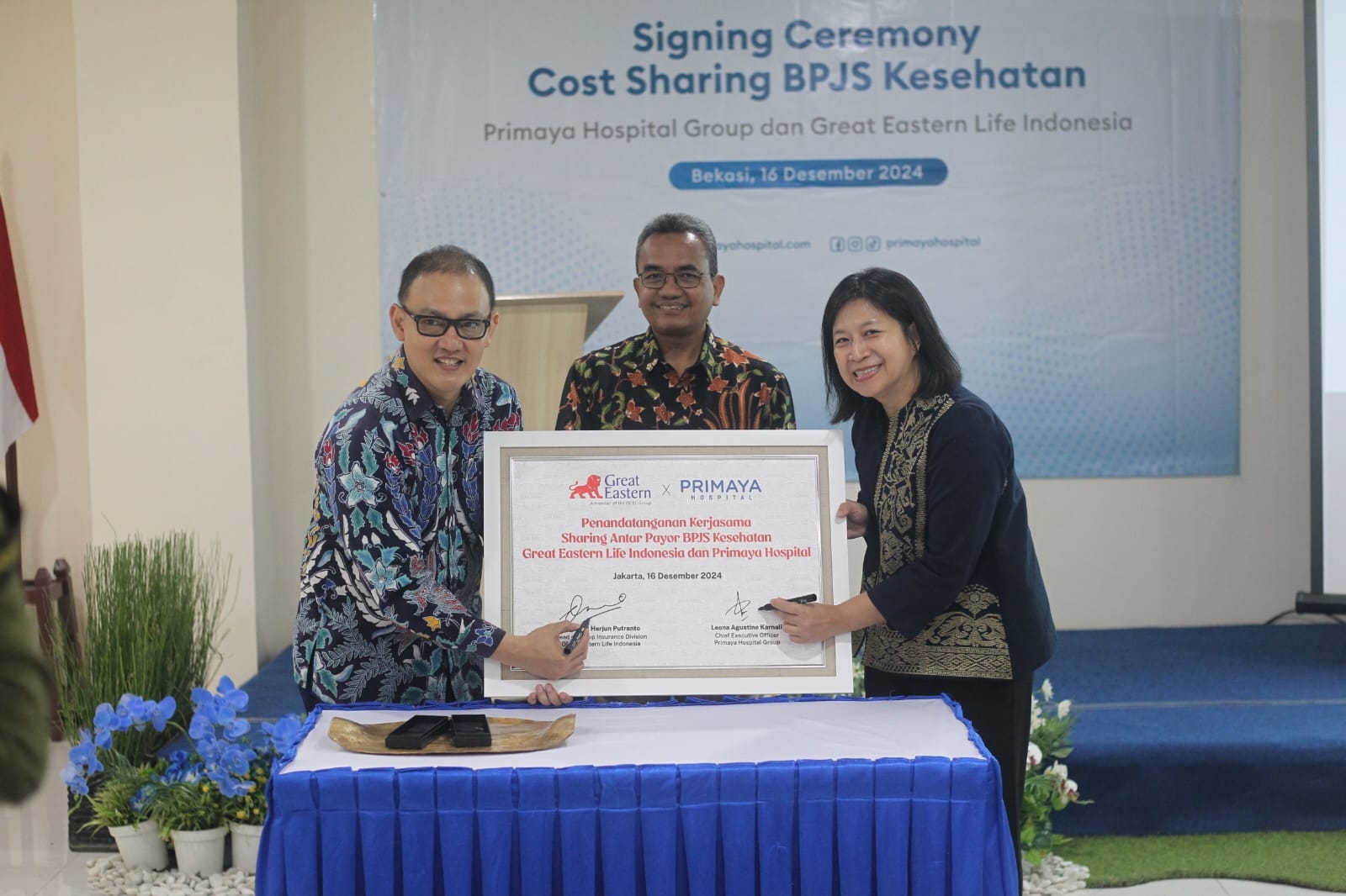 Greathealth+: Kolaborasi Primaya Hospital dan Great Eastern Life Indonesia untuk Optimalkan Layanan Kesehatan