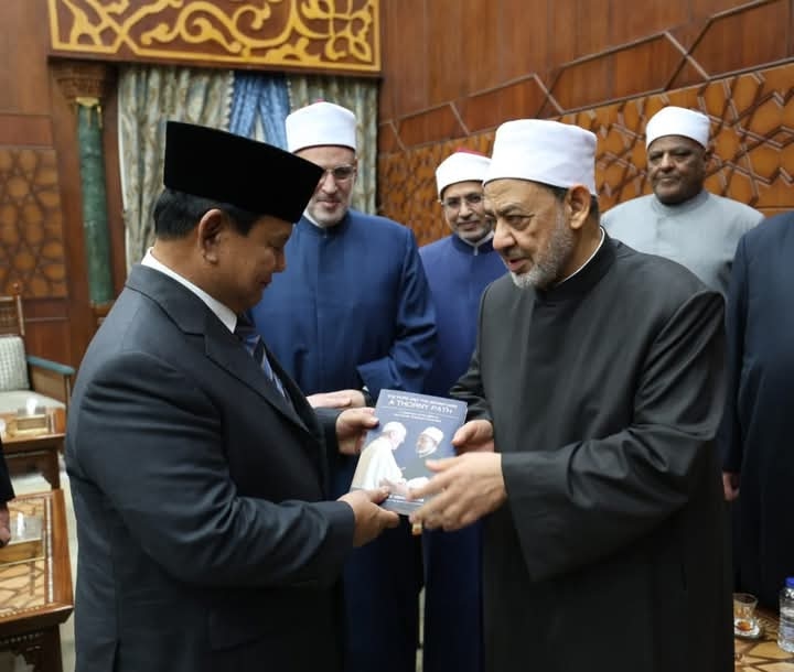 Bertemu Presiden Prabowo, Sheikh Al-Azhar Sepakat Desak Penghentian Serangan dan Genosida di Gaza