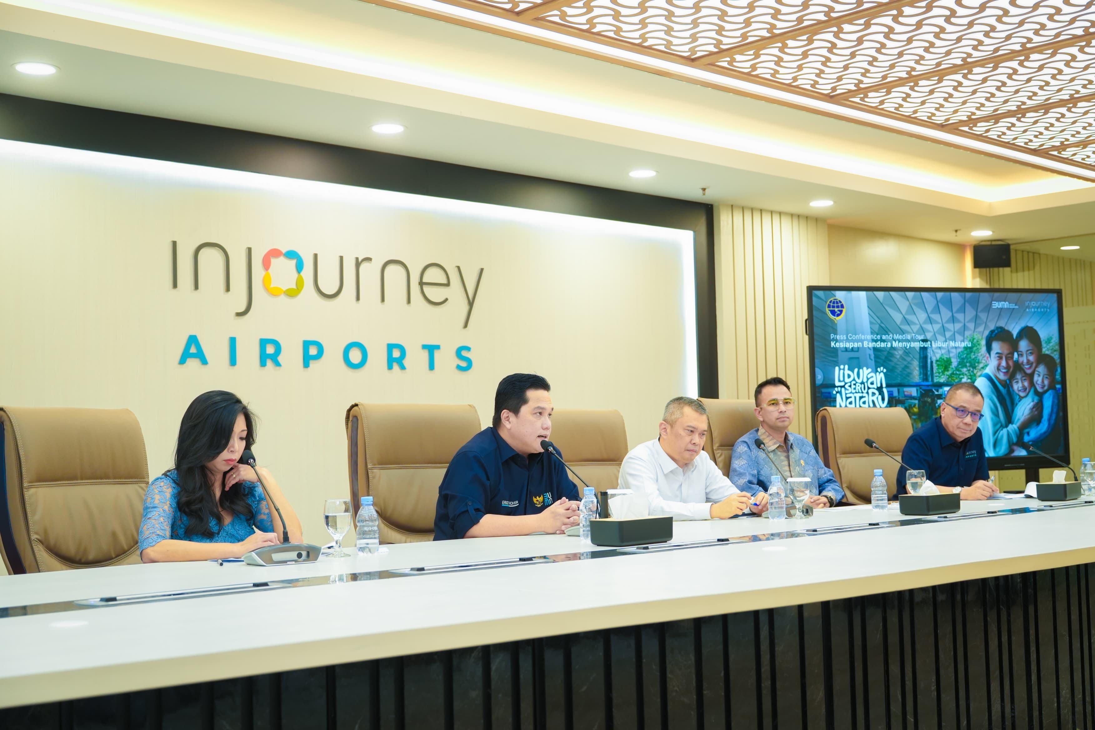 Menteri Erick Pastikan Harga Tiket Pesawat Turun 10 Persen Selama Periode Nataru 2025