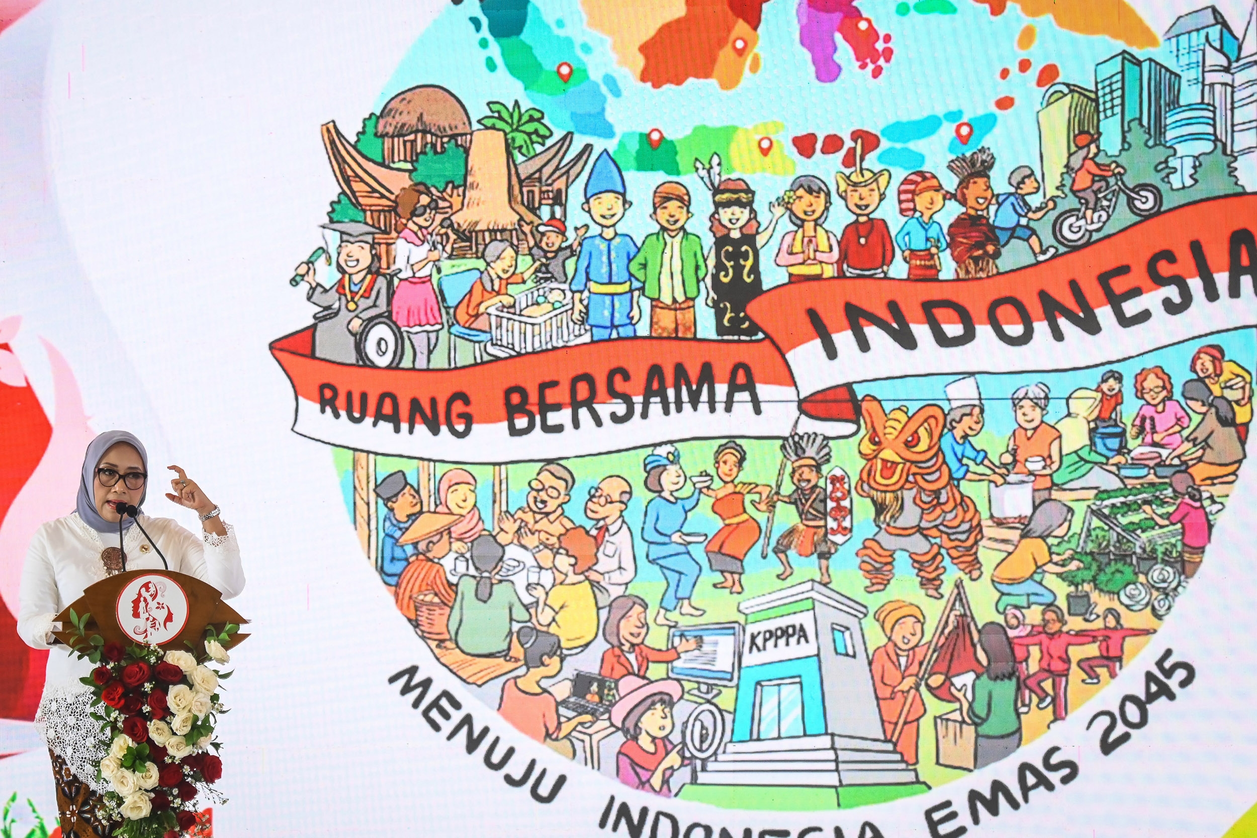 Menteri PPPA Dorong Kepemimpinan Perempuan di Sektor Energi