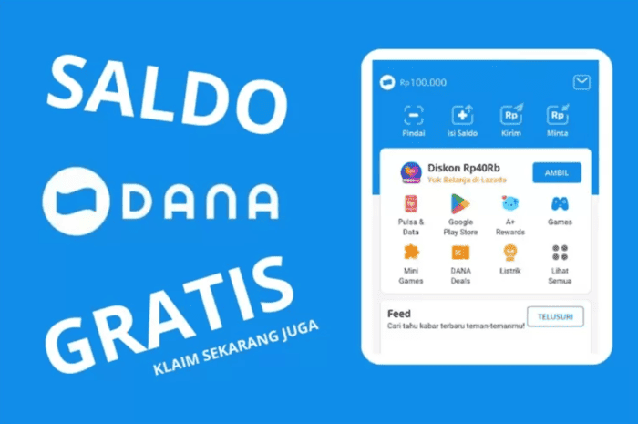 Klaim Saldo Dana Gratis Rp250 Ribu Januari 2025, Cek Caranya Biar Makin Cuan!