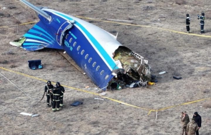 Kecelakaan Pesawat Azerbaijan Airlines di Kazakhstan, 38 Penumpang Tewas