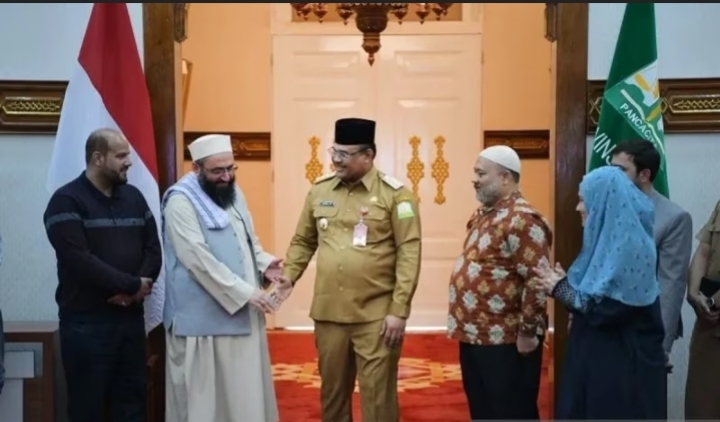 Delegasi Afghanistan Temui Gubernur Aceh, Pelajari Penerapan Syariat Islam di Masyarakat