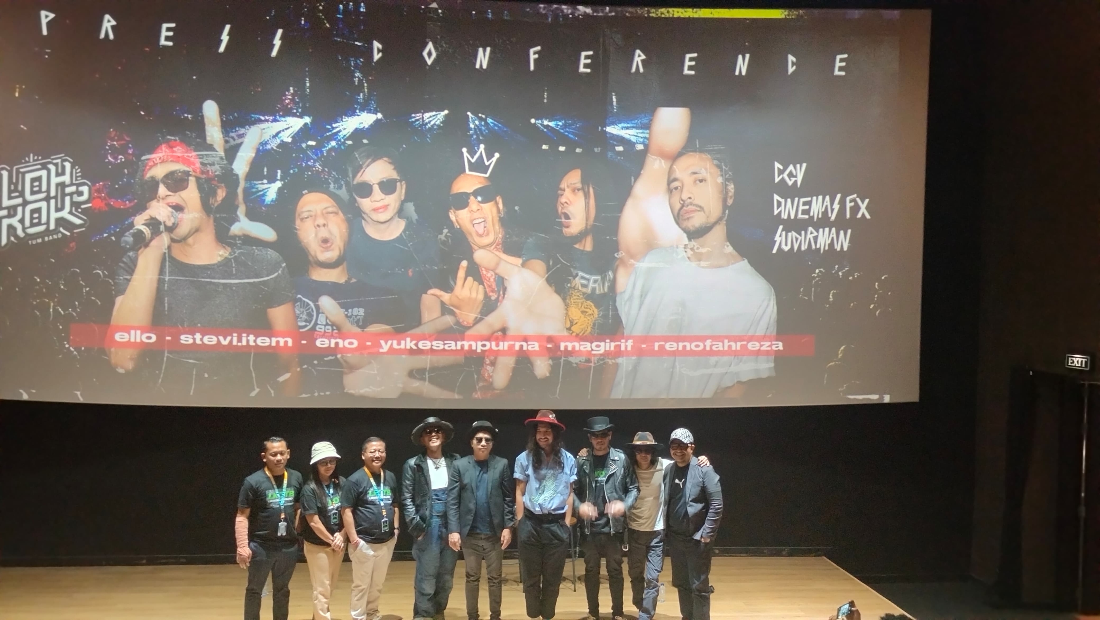 Loh Kok Tum Band, Ada Ello hingga Stevie Item Bakal Tur 10 Kota