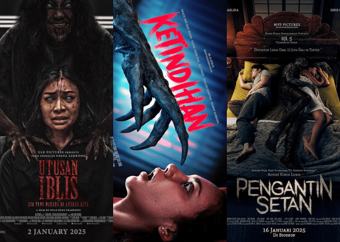 8 Rekomendasi Film Horor Indonesia Tayang di Bioskop Januari 2025, Ada yang Diadaptasi dari Kisah Nyata!