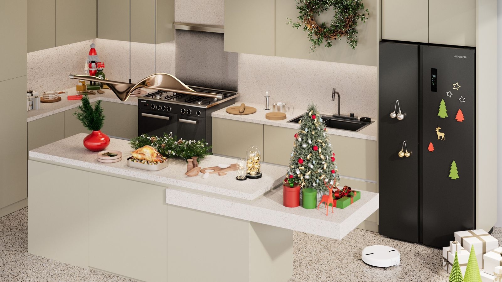 MODENA Hadirkan 3 Produk Rumah Tangga untuk Natal dan Tahun Baru