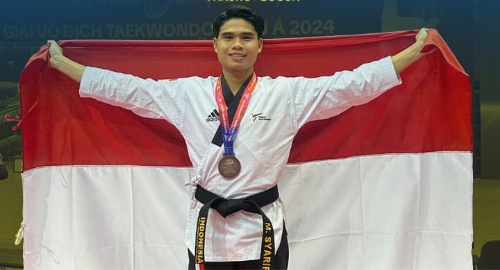 Mahasiswa STAINI Parung Bogor Raih Juara 3 Asian Taekwondo Championship di Vietnam